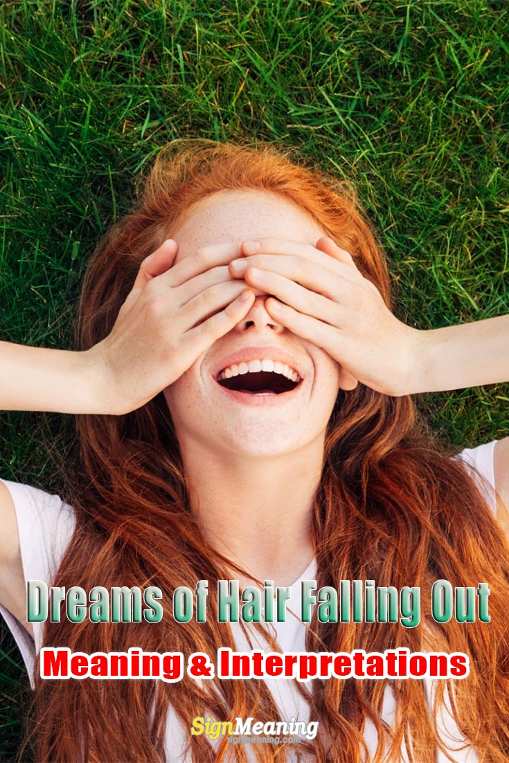 dreams of hair falling out pinterest