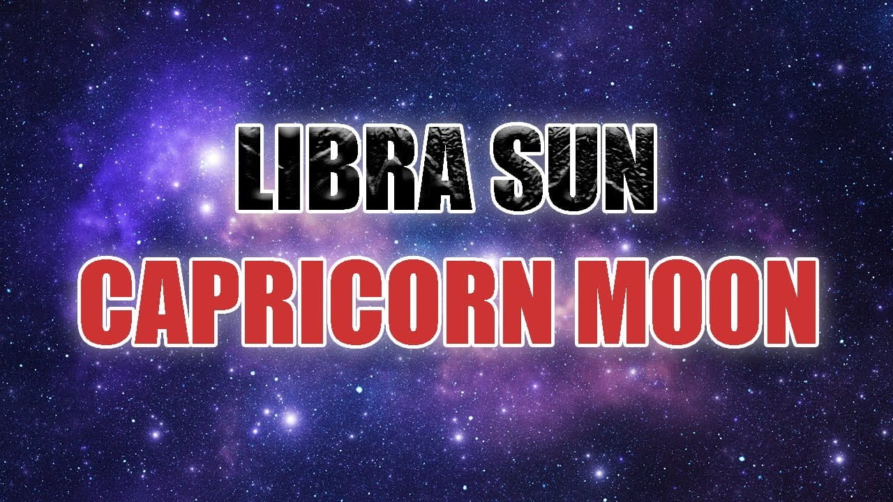 libra sun capricorn moon