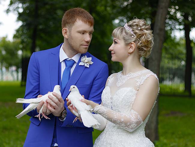 meaning of white dove in Wedding Ceremonies