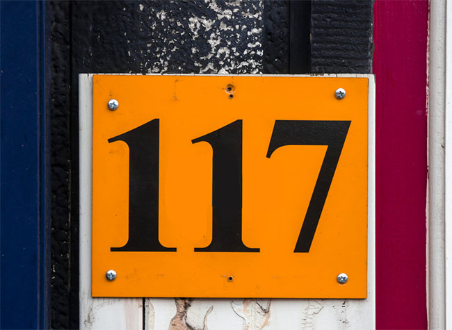 117 number