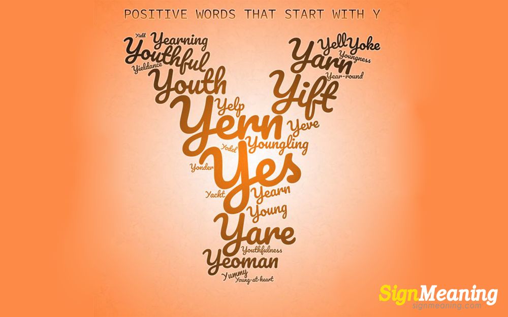 Positive Words that Start with Y