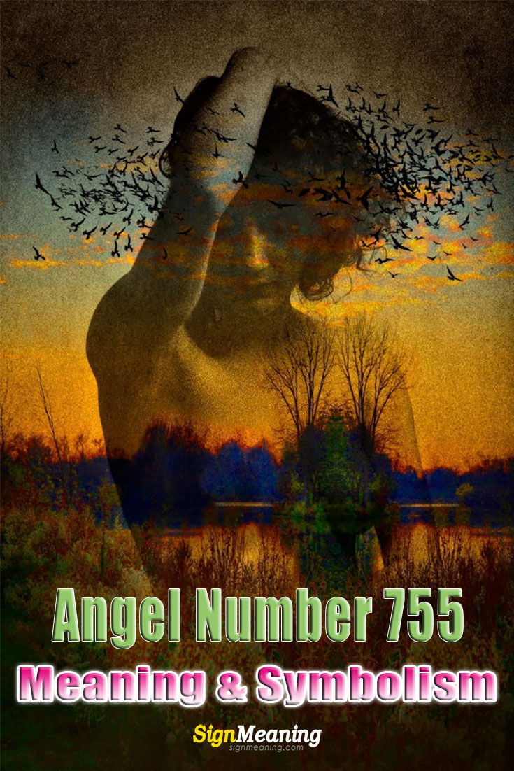 755 angel number pinterest