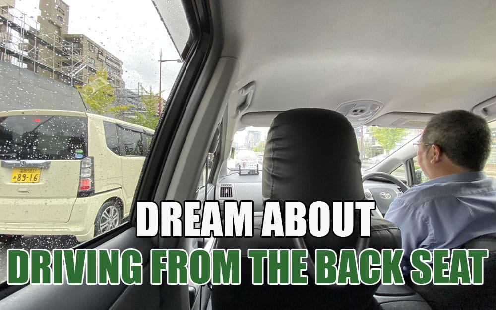 Uncover The Meanings Behind A Dream About Driving From The Back Seat