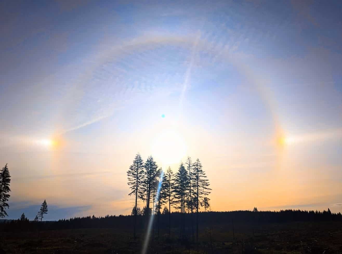 Spiritual Meanings of a Rainbow Around the Sun