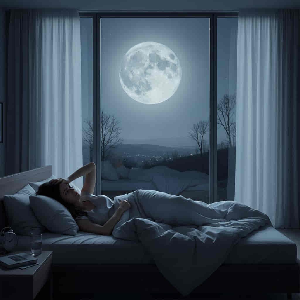 Spiritual Meanings of Can’t Sleep on a Full Moon